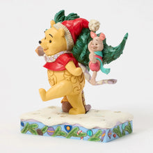 Load image into Gallery viewer, A Tree for Two Winnie the Pooh & Piglet with Christmas Tree