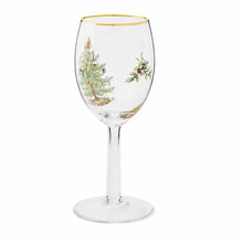Load image into Gallery viewer, Spode Christmas Tree Set of 4 Wine Glasses