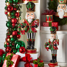 Load image into Gallery viewer, Large Standing Nutcracker Christmas Figure