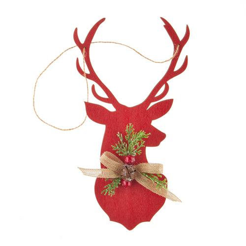 Deer Cut-Out Hanging Ornament