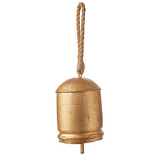 Load image into Gallery viewer, Copper Vintage Bell Christmas Ornament LARGE