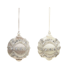 Load image into Gallery viewer, Jewel And Wrapped Thread Ball Hanging Ornament