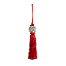 Load image into Gallery viewer, Red Tassel Hanging Ornament