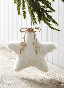 SHERPA STAR HANGING ORNAMENT