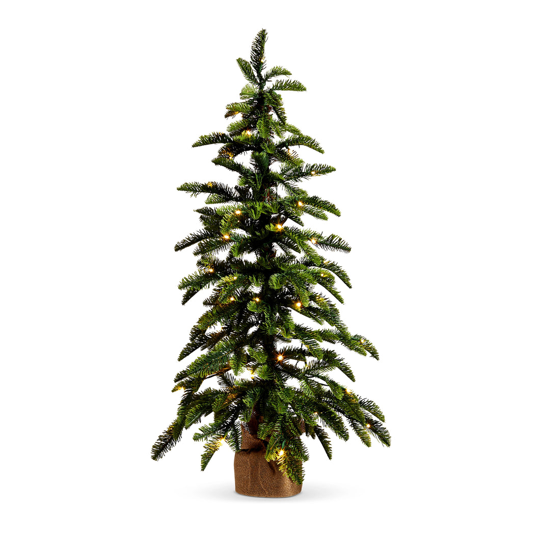 Lighted Pine Tree in Bag 95cm