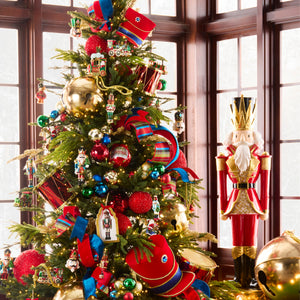 Red Nutcracker Hat Christmas Tree Topper