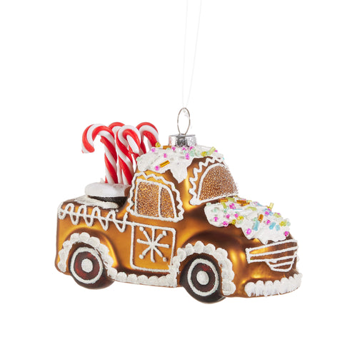 Gingerbread Truck Ornament