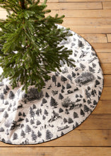 Load image into Gallery viewer, Through the Woods Christmas Tree Skirt