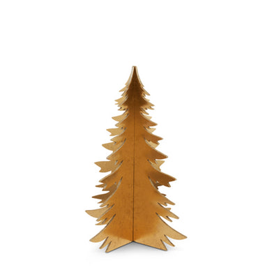 Metallic Gold 3D Christmas Tree