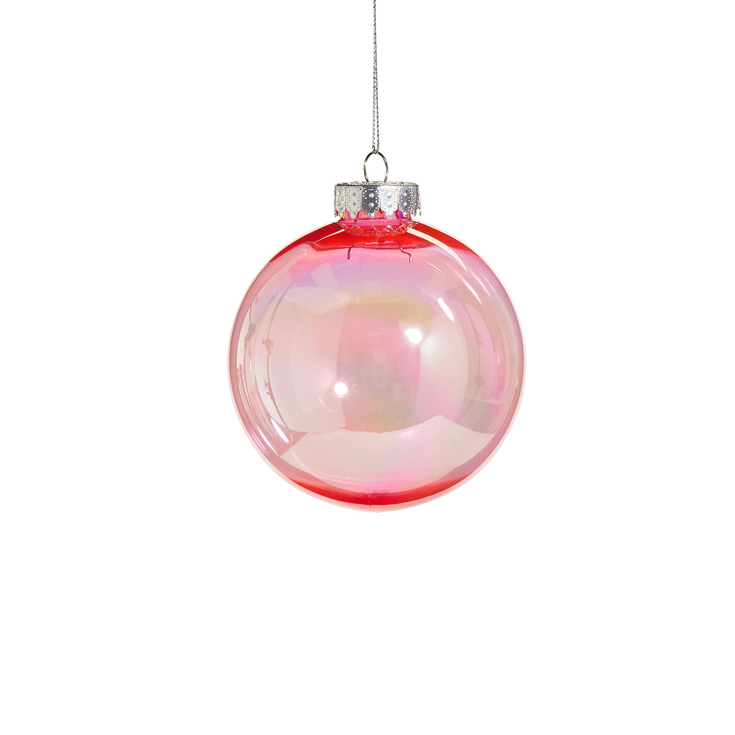 Pink Seamless Iridescent Ball 10cm