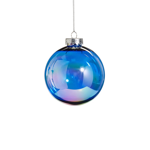 Sapphire Seamless Iridescent Ball 10cm