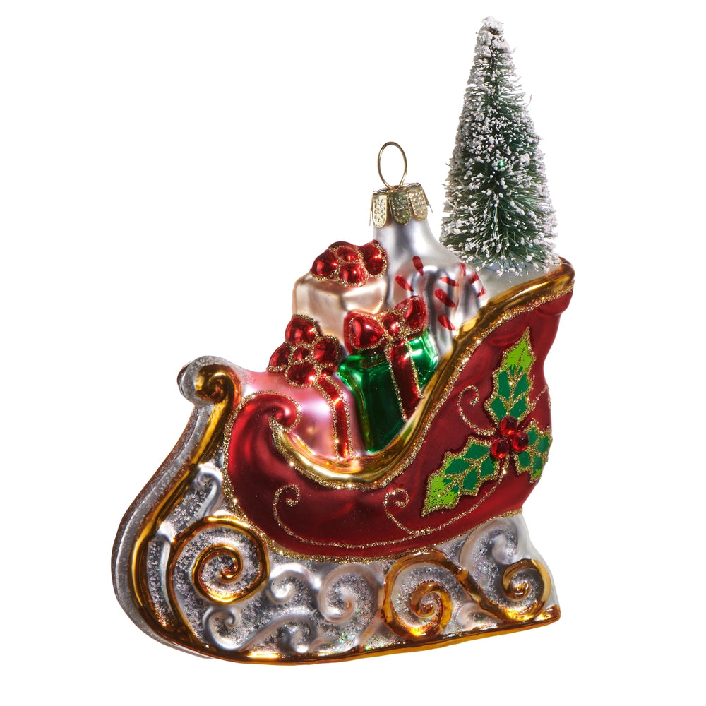 Sleigh Hanging Ornament