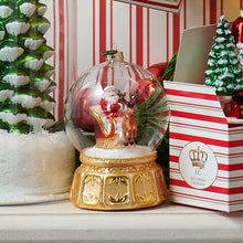 Load image into Gallery viewer, Eric Cortina Snow Globe Express Glass Christmas Hanging Ornament