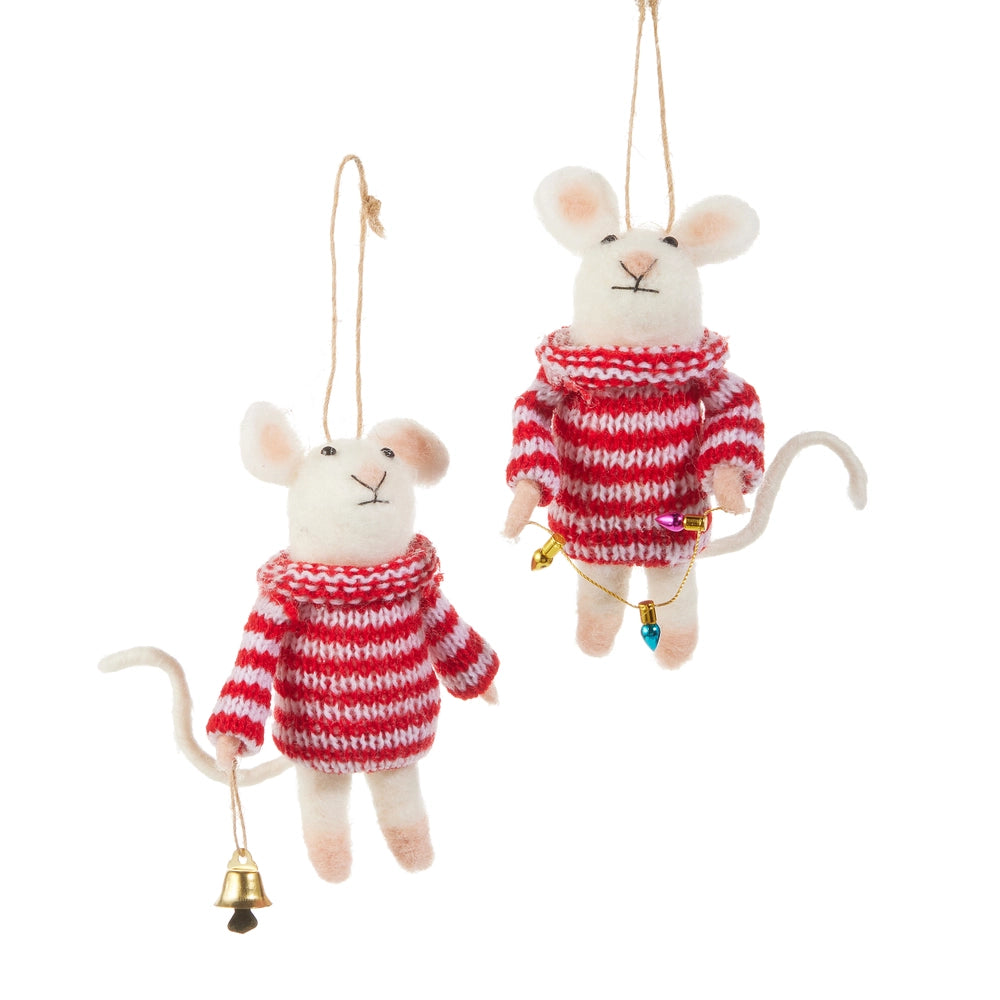 Dressed Mouse Ornament