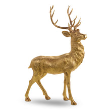 Load image into Gallery viewer, Gold Standing Deer Family Set of 3