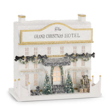 Load image into Gallery viewer, Lighted Paper Christmas Hotel
