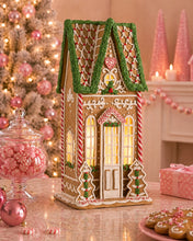 Load image into Gallery viewer, Lighted Gingerbread House XL