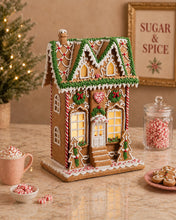 Load image into Gallery viewer, Rosemary Lighted Gingerbread House