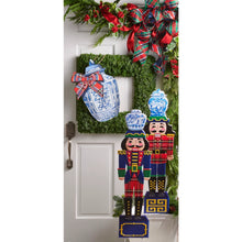Load image into Gallery viewer, Noble Nutcracker Yard Stake - Red Jacket
