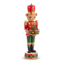 Load image into Gallery viewer, Musical Lighted Animated Bear Soldier