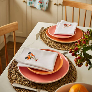 Ulster Weavers Recycled Cotton Napkin (2 pack) - Sunny Santa