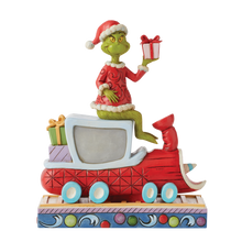 Load image into Gallery viewer, Jim Shore Grinch on Train