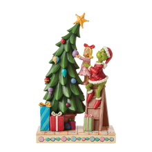 Load image into Gallery viewer, Jim Shore Grinch/Cindy Decorating Tree