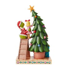 Load image into Gallery viewer, Jim Shore Grinch/Cindy Decorating Tree