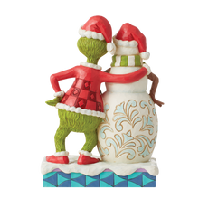 Load image into Gallery viewer, Jim Shore Grinch with Grinchy Snowman