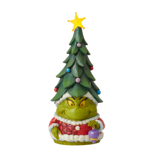 Jim Shore Grinch Gnome with Tree Hat