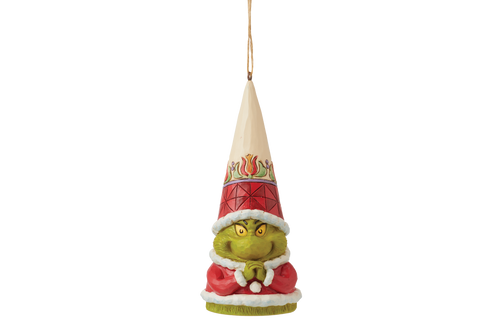 Jim Shore Grinch Gnome Hand Clenched Hanging Ornament