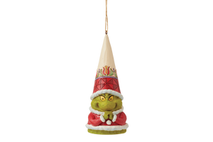 Grinch Gnome Hand Clenched Hanging Ornament