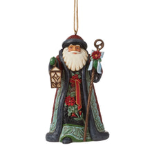 Load image into Gallery viewer, Holiday Manor Santa Cane Hanging Ornament