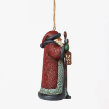 Load image into Gallery viewer, Holiday Manor Santa Cane Hanging Ornament