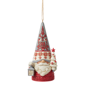 Jim Shore Nordic Noel Gnome Tree Hanging Ornament