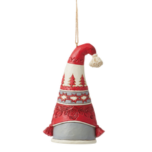 Load image into Gallery viewer, Nordic Noel Gnome Flap Hat Hanging Ornament