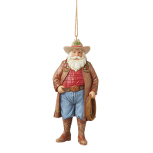 Load image into Gallery viewer, Jim Shore Western Santa Cowboy Hat Hanging Ornament