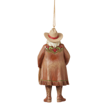 Load image into Gallery viewer, Jim Shore Western Santa Cowboy Hat Hanging Ornament