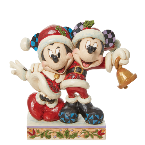 Jim Shore Mickey & Minnie Santas