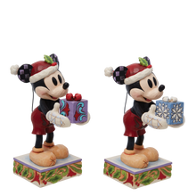 Load image into Gallery viewer, Jim Shore Santa Mickey with Gift