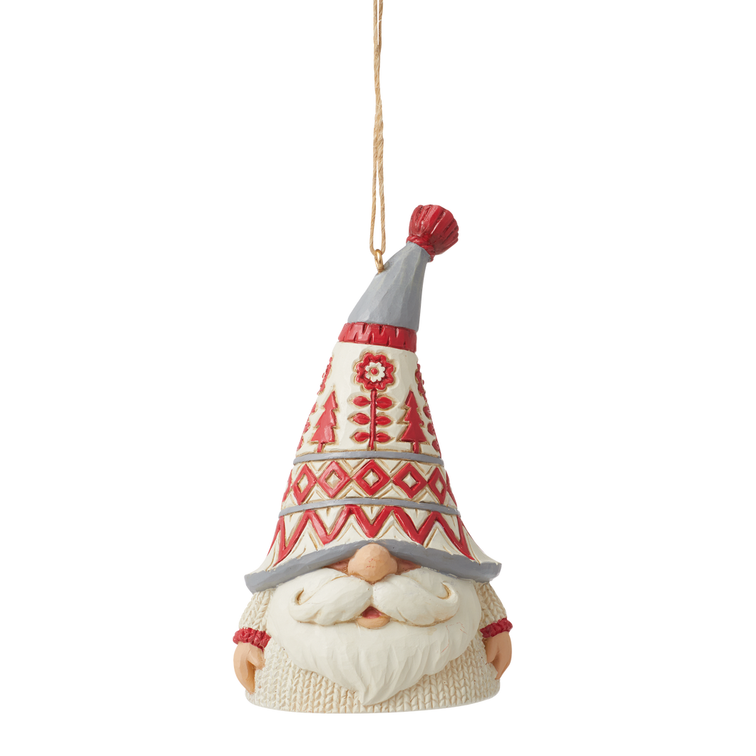 Nordic Noel Gnome Sweater Hanging Ornament