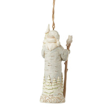 Load image into Gallery viewer, Woodland Birch Bark Santa Hanging Ornament