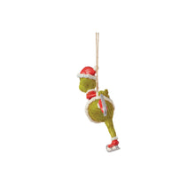 Load image into Gallery viewer, Grinch Ice Skating Hanging Ornament