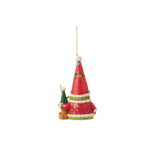 Load image into Gallery viewer, Grinch Gnome with Max Hanging Ornament