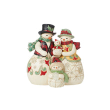 Load image into Gallery viewer, Highland Glen Snowmen Family