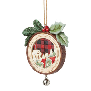 Highland Glen Wood  Hanging Ornament