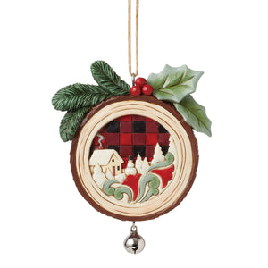 Highland Glen Wood  Hanging Ornament