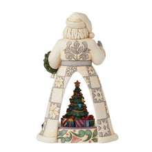 Load image into Gallery viewer, Santa Open Scene LED White Woodlands