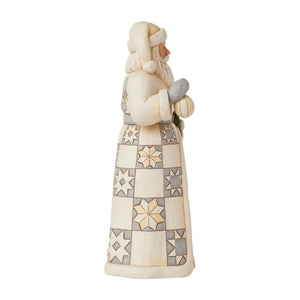 Santa Open Scene LED White Woodlands