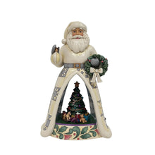 Load image into Gallery viewer, Santa Open Scene LED White Woodlands